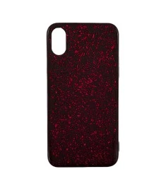 Накладка Confetti Apple iPhone X / XS (Красный)