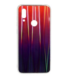 Накладка Gradient Glass Case Xiaomi Redmi 7 (Красный)