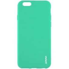 Силиконовый чехол iNavi Color Huawei Y5 Prime (2018) / Honor 7A (Бирюзовый)