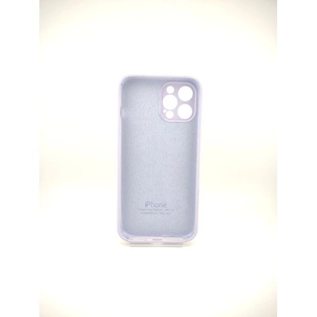 Силіконовий чохол Original RoundCam для Apple iPhone 12 Pro Max (71) Light Glycine