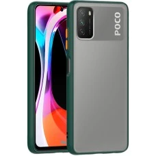 Накладка Totu Gingle Series Xiaomi Poco M3 / Redmi 9T (Тёмно-зелёный)