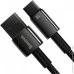 USB-кабель Baseus Tungsten Gold 100W (1m) (Type-C) (Чёрный) CAWJ000001 USB-кабель Baseus Tungsten Gold 100W (1m) (Type-C) (Чёрный) CAWJ000001