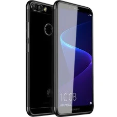 Силиконовый чехол UMKU Line Huawei Y6 Pro (Чёрный)
