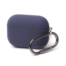 Чехол для наушников Full Silicone Case with Microfiber Apple AirPods Pro (09) Midnight Blue