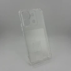 Силікон 6D Xiaomi Note 13 Pro 5G  /  Poco X6 5G (ShutCam) (Прозорий)
