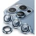 Защитное стекло на камеру Metal Armor Apple iPhone 15 Pro / 15 Pro Max Blue Защитное стекло на камеру Metal Armor Apple iPhone 15 Pro / 15 Pro Max Blue