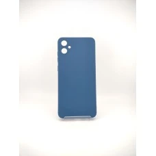 Силіконовий чохол Original Samsung Galaxy A05 (ShutCam) (Темно-синій)