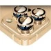 Защитное стекло на камеру iLera FocusPro Lens Apple iPhone 16 Pro / 16 Pro Max (Golden Titanium) Защитное стекло на камеру iLera FocusPro Lens Apple iPhone 16 Pro / 16 Pro Max (Golden Titanium)