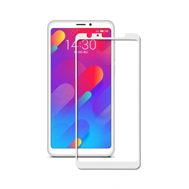 Стекло 5D Meizu M8 White