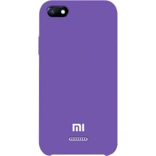 Силиконовый чехол Original Case Xiaomi Redmi 6A (Фиолетовый)
