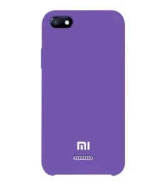 Силикон Original Case Xiaomi Redmi 6A (Фиолетовый)