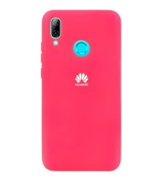 Силикон Original 360 Case Logo Huawei P Smart (2019) / Honor 10 Lite (Малиновый)..