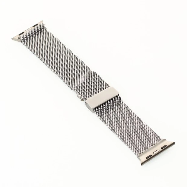 Ремешок Milanese Loop 10th Apple Watch 42 / 44 / 45 / 49 mm (Silver)