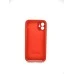 Оригінальний квадратний круглий силіконовий чохол для Apple iPhone 11 (Паприка)