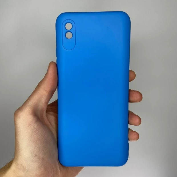 Силикон Original 360 Case Xiaomi Redmi 9A (ShutCam) (Синий)