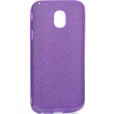 Силикон Glitter Samsung Galaxy J3 (2017) J330 (Фиолетовый)