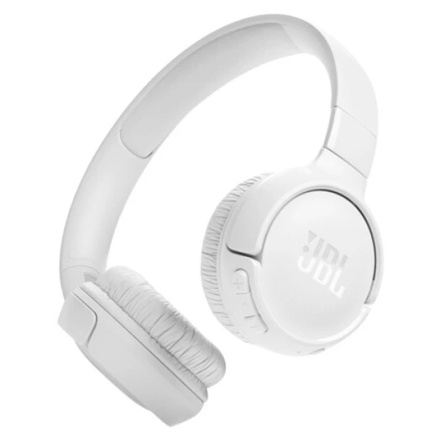 Беспроводные накладные наушники-гарнитура JBL Tune 520BT (Белый)