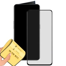 Стекло 5D Matte Ceramic Oppo Reno2 Black
