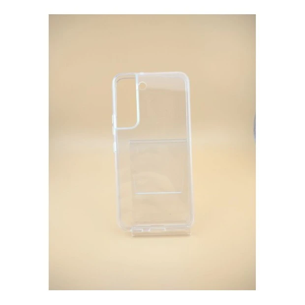Силікон WS Card Samsung Galaxy S22 (ShutCam) (Прозорий)