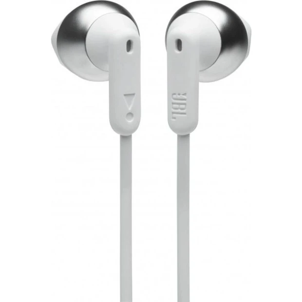 Бездротові шийні навушники-гарнітура вкладиші JBL Tune T215BT (Білий) JBLT215BTWHT