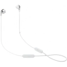 Бездротові шийні навушники-гарнітура вкладиші JBL Tune T215BT (Білий) JBLT215BTWHT