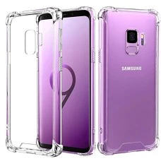 Силиконовый чехол 6D Samsung Galaxy S9 (Прозрачный)