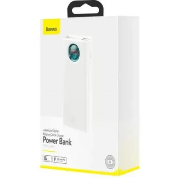 PowerBank Baseus Bipowe Digital Display 30000mAh 65W (PPLG-A01) (White)