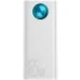 PowerBank Baseus Bipowe Digital Display 30000mAh 65W (PPLG-A01) (White) PowerBank Baseus Bipowe Digital Display 30000mAh 65W (PPLG-A01) (White)