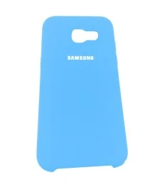 Силикон Original Case Samsung Galaxy A5 (2017) A520 (Голубой)