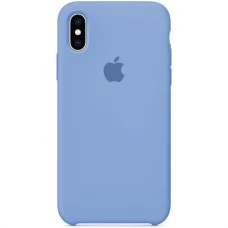 Силикон Original Case Apple iPhone X / XS (37) Azure