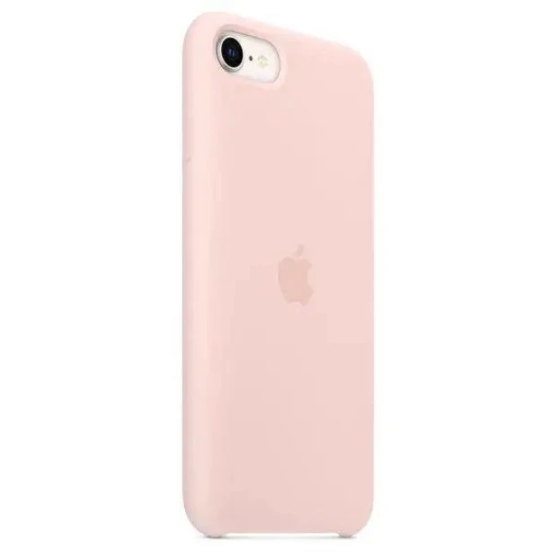 Оригінальний силіконовий чохол Apple для iPhone 7  /  8  /  SE (76) кольору рожевий крейда.