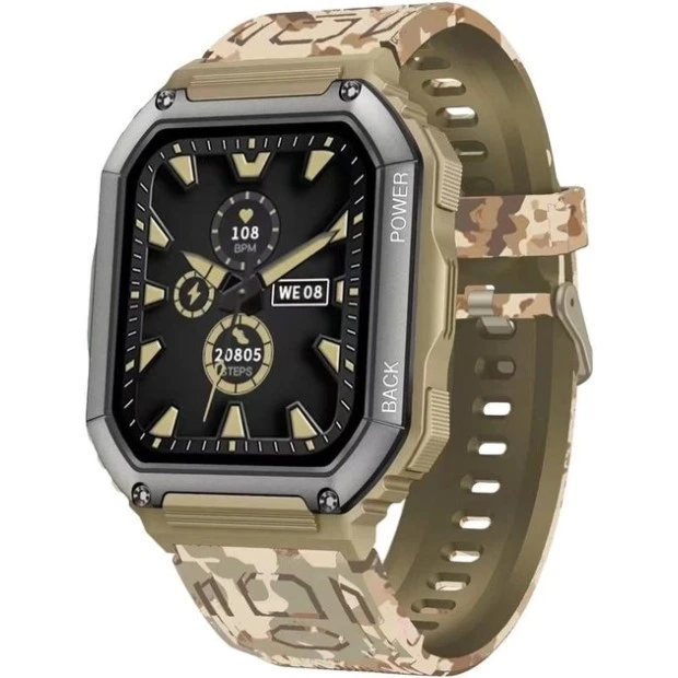 Смарт-годинник Smart Gelius Tactical Navy GP-SW007 (IP68) (Military)