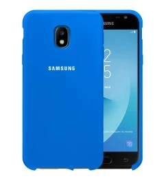 Силикон Original Case HQ Samsung Galaxy J3 (2017) J330 (Синий)