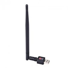 USB-адаптер Wi-Fi з антеною 150Mbps 802.11n (Чорний)