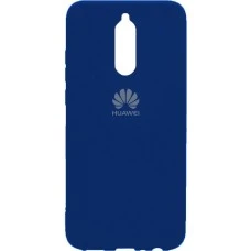 Силиконовый чехол Original Case Huawei Mate 10 Lite (Тёмно-синий)
