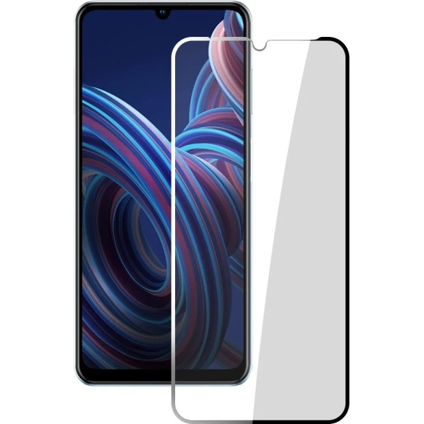 Защитное стекло 5D Standard ZTE Blade A72 Black