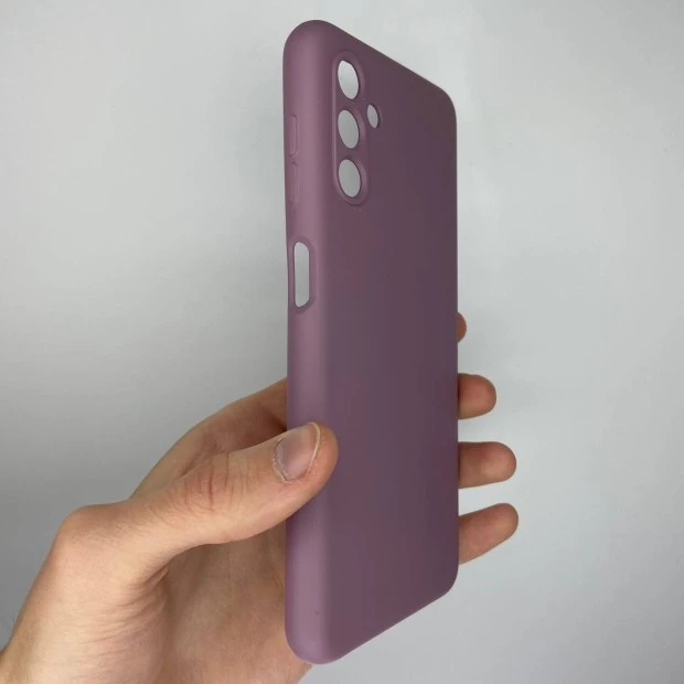 Силіконовий оригінальний чохол 360 для Samsung Galaxy A04S (2022) (ShutCam) (Лавандовий)
