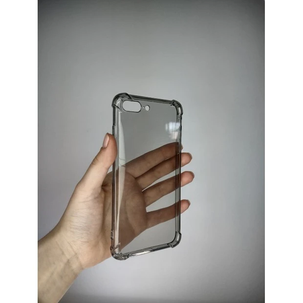 Силикон 6D Apple iPhone 7 Plus / 8 Plus (Серый)
