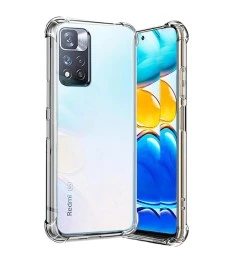 Силикон 6D Xiaomi Redmi Note 11 / Note 11S (Прозрачный)