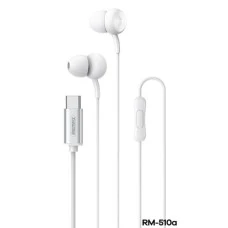 Wired In-Ear Headset Remax RM-510a (Type-C) (White)