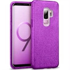 Силикон Glitter Samsung Galaxy S9 Plus (G965) (Фиолетовый)