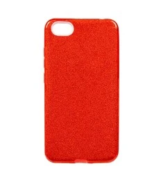 Силикон Glitter Xiaomi Redmi 4a (красный)