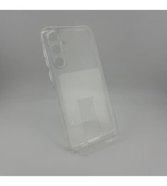 Силіконовий чохол WS для Samsung Galaxy A55 (з функцією ShutCam) (Прозорий)