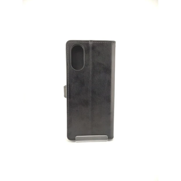 Чехол-книжка Leather Book Gallant Oppo A17 (Чёрный)