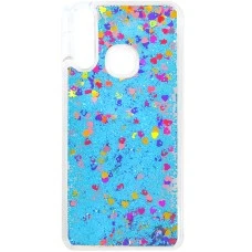 Чехол Aquarium Vivo Y15 / Y17 (Голубой)