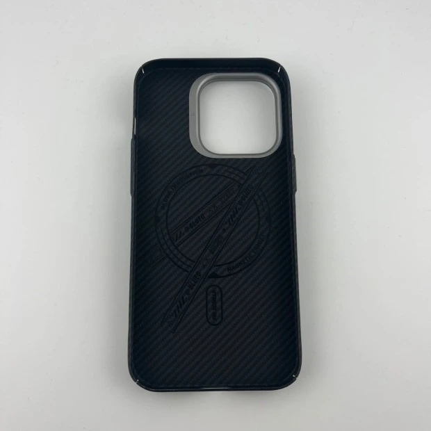 Накладка Blueo All-Inclusive Aramid Fiber MagSafe Apple iPhone 14 Pro (Black)