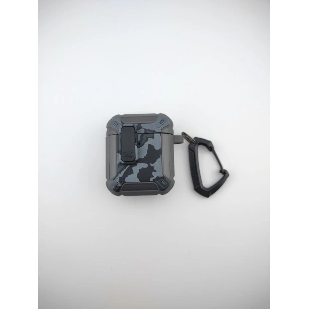 Кейс Camo Protect Case for AirPods 1/2 (Grey Camouflage)