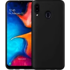 Силикон Graphite Samsung Galaxy A20 / A30 (2019) (Чёрный)