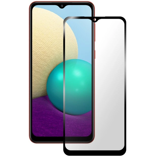 Защитное стекло 5D Standard Samsung Galaxy A20S / A02S / A12 / M02s / A03 / A03s / A04 / A04s Black