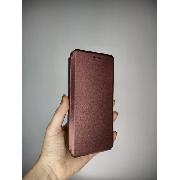 Чохол-книжка Оригінал Samsung Galaxy A23 4G (Бордовий)